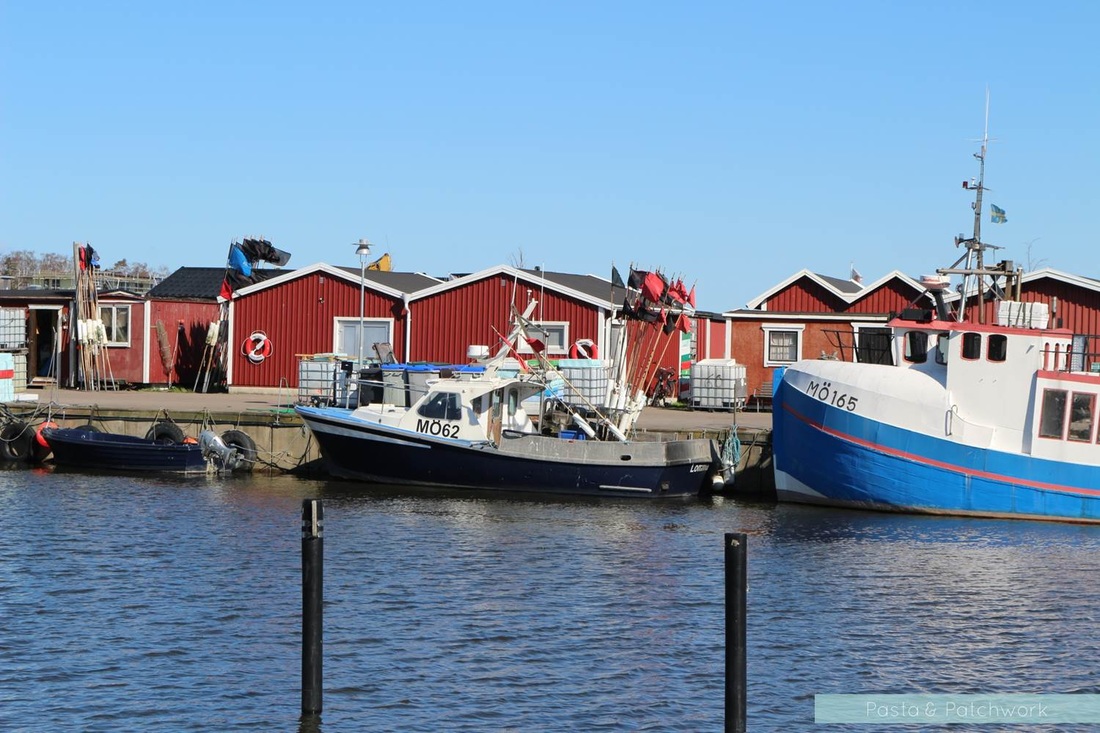Lomma harbour in Sweden