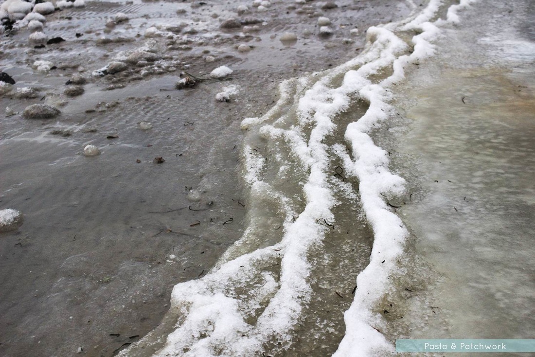 Frozen Oresund Strait || Photo by E Alcocer