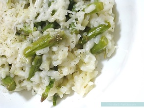 Asparagus Risotto | Pasta & Patchwork